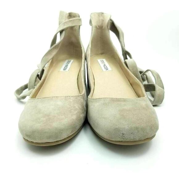 Steve Madden Williams Ankle Straps Lace Up Strappy Block Heel Shoes Round Toes 9 - Picture 5 of 12